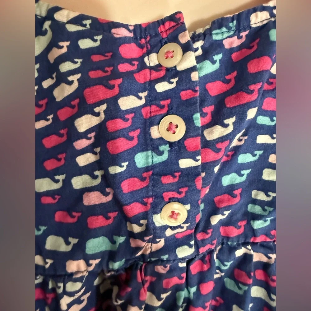 Vineyard Vines Whale 🐳 Pattern Dress Size 3T